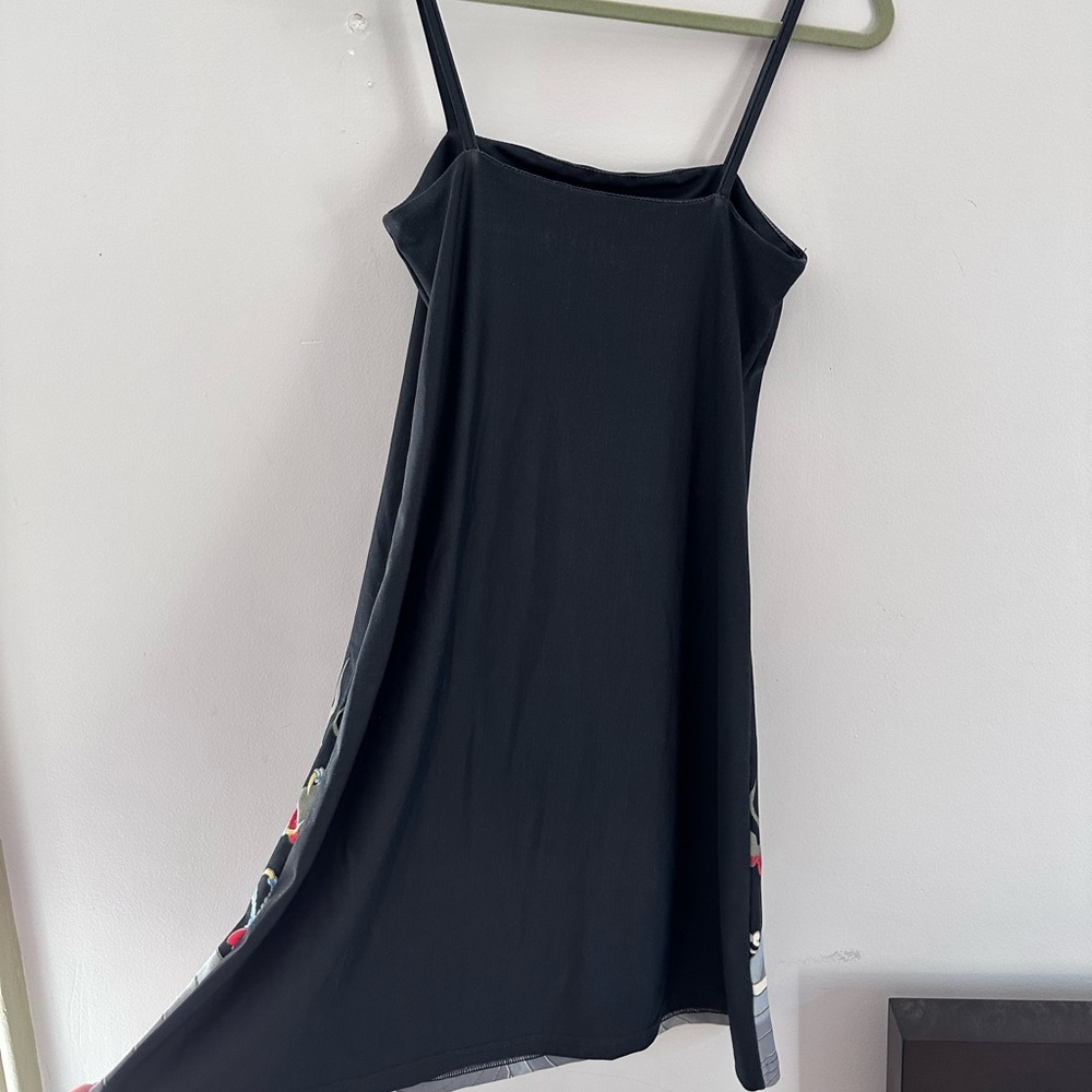 Vintage America Black Dragon Mini Dress - Picture 5 of 5